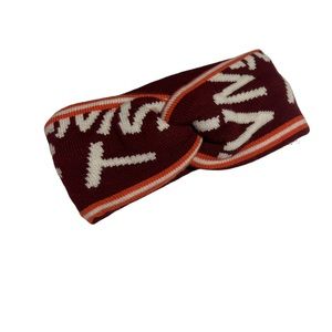 Free People maroon ear muff headband